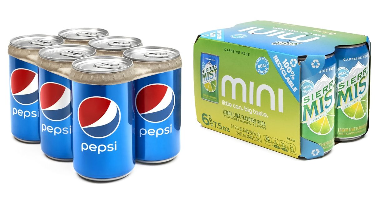 PepsiCo tests recyclable rings made from molded pulp