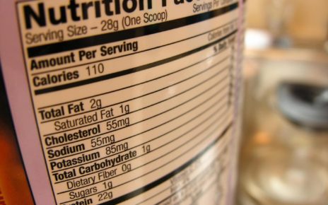 Etiquetado frontal en alimentos y bebidas
