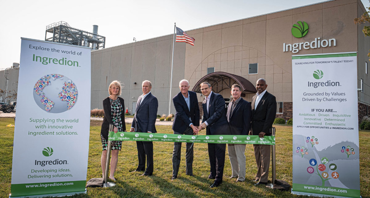 Ingredion unveils plant-based protein manufacturing plant