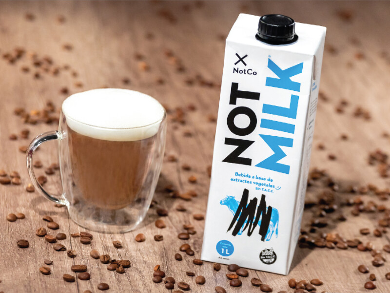 NotMilk, “leche” vegetal creada con Inteligencia Artificial