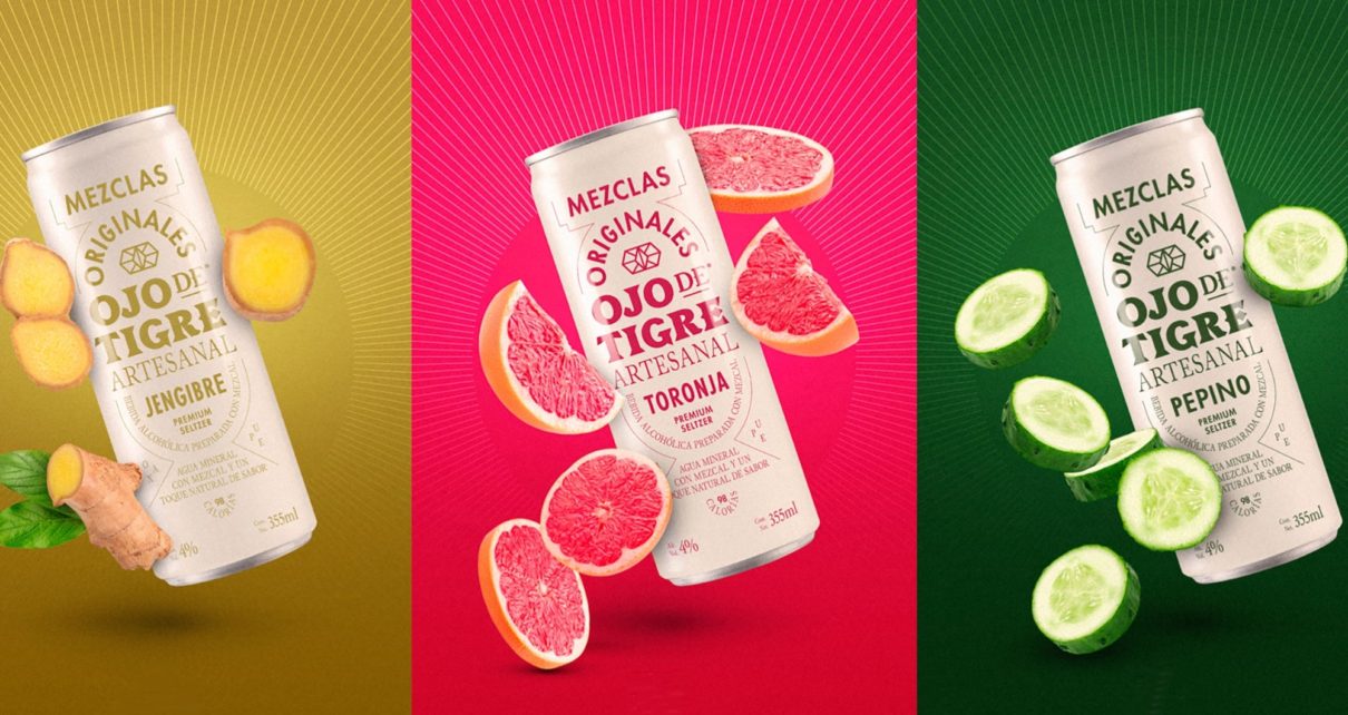 Mezcal Ojo de Tigre lanza su nueva línea de bebidas premium seltzers