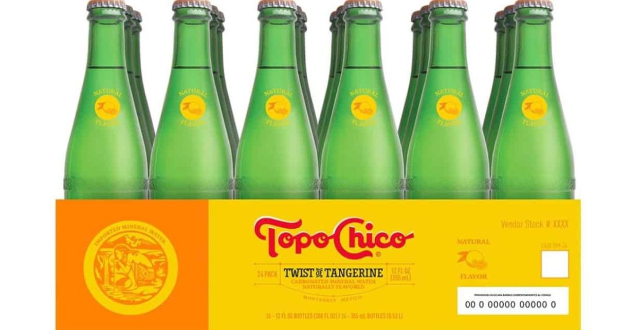 Topo Chico lanzó una nueva versión con sabor a mandarina